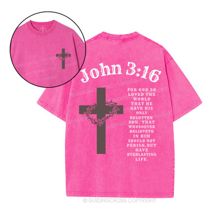Faith Apparel Christian Washed T-Shirt