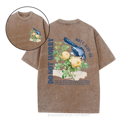 Do Not Worry Christian Washed T-Shirt