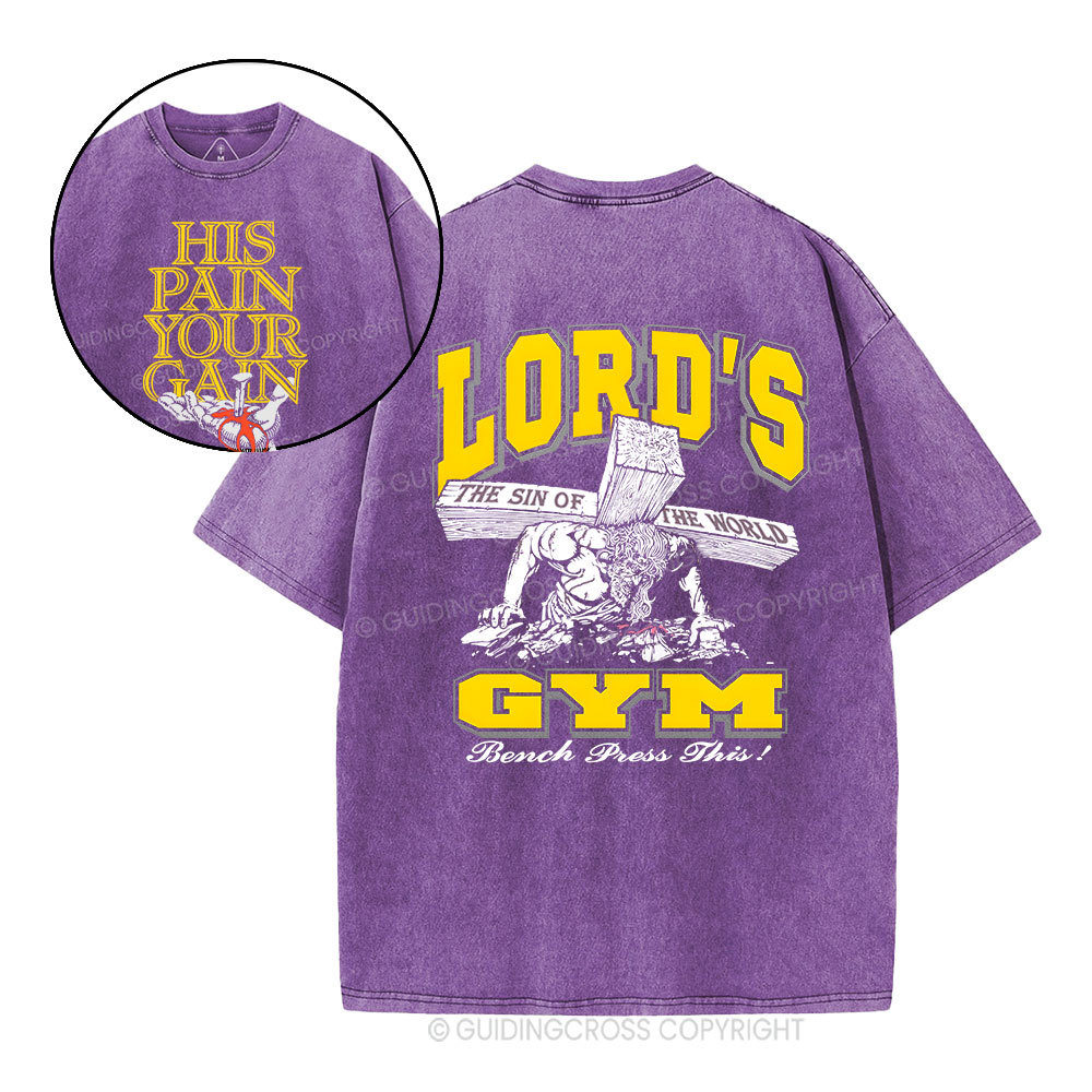 Lord's Gym Christian Washed T-Shirt