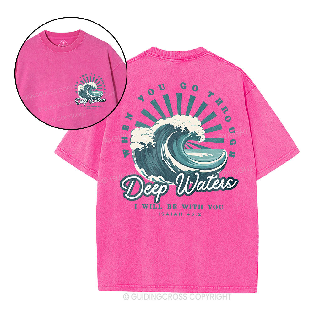 Deep Water Chirstian Washed T-Shirt