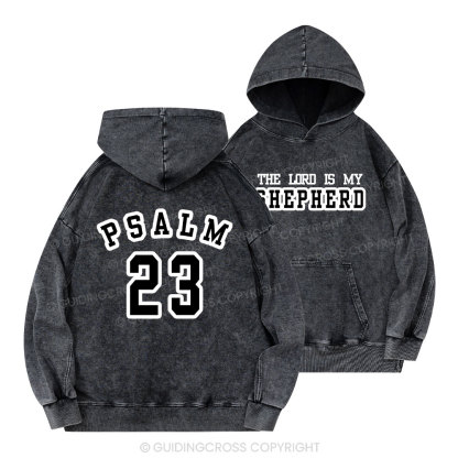 PSALM Christian Washed Hoodie