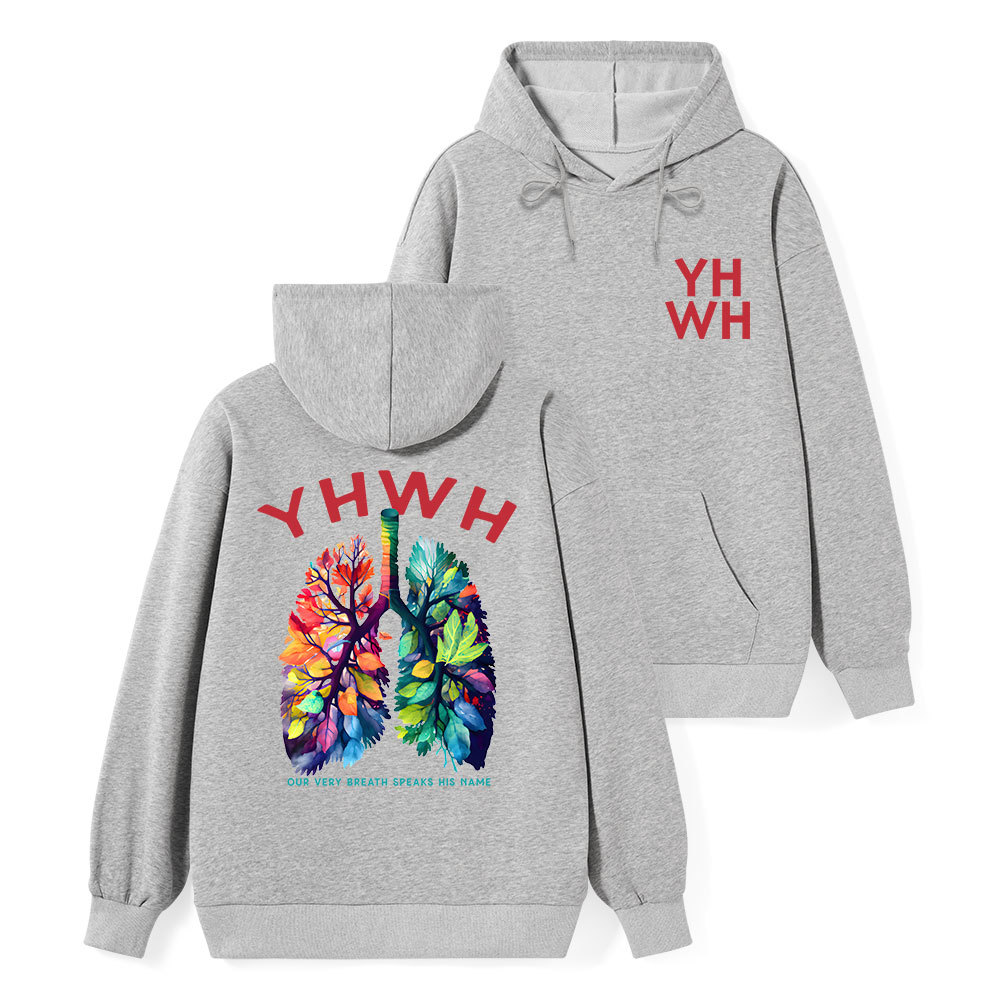 YHWH Leaf Classic Christian Hoodie