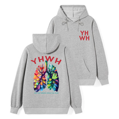 YHWH Leaf Classic Christian Hoodie