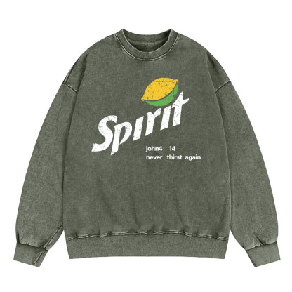 Spirit Christian Washed Sweatshirt