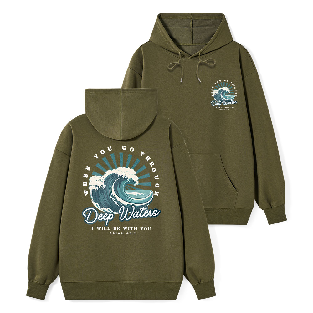 Deep Water Classic Christian Hoodie