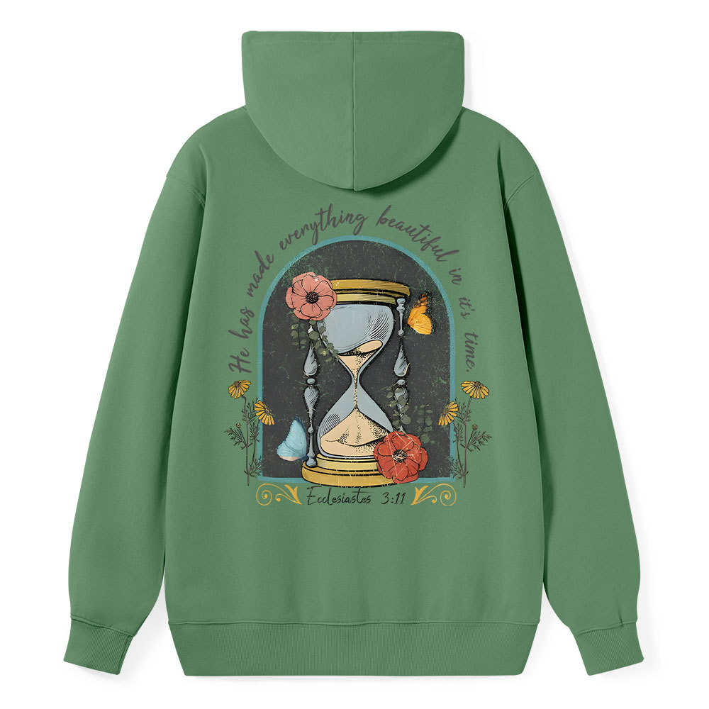 He Has Made Everything Beauty Classic Christian Hoodie