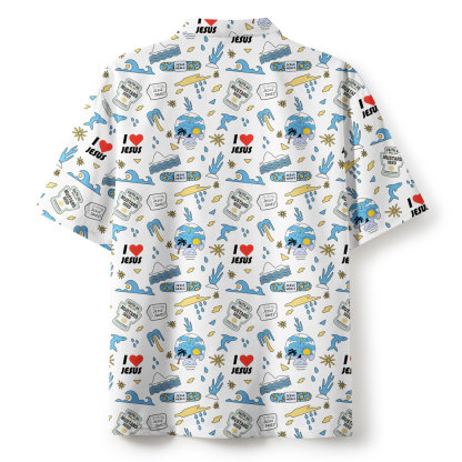  Faith As Small As A Mustard Seed White Christian Hawaiian Shirt