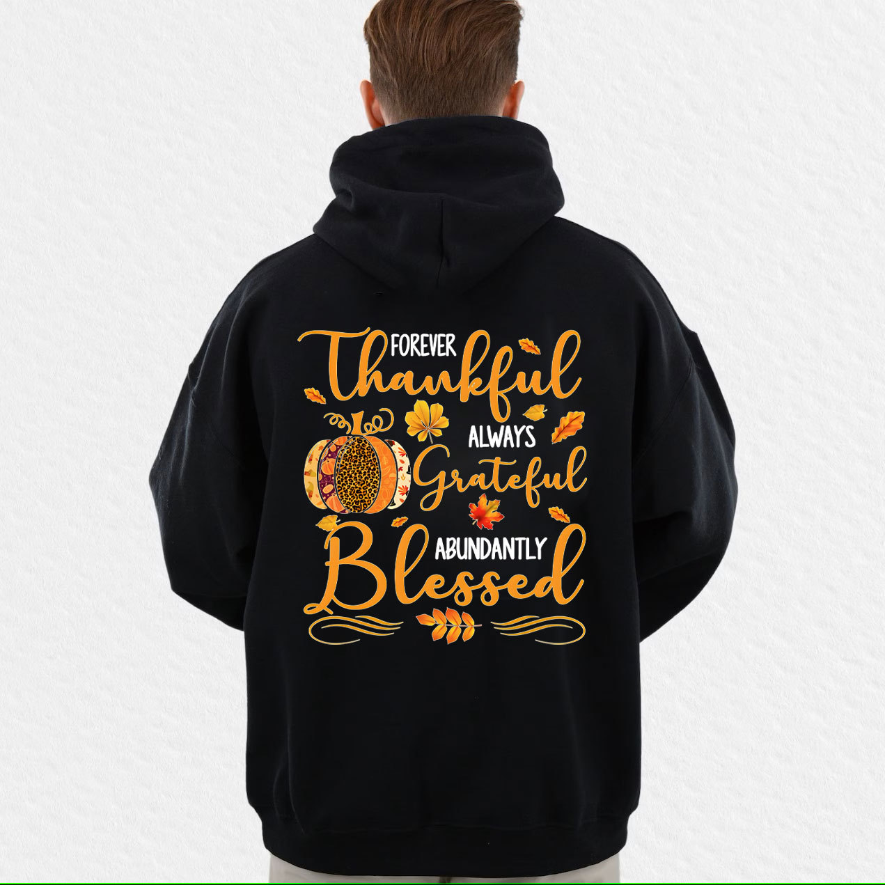 Forever Thankful Christian Hoodie