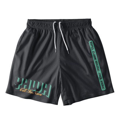 YHWH Christian Mesh Shorts