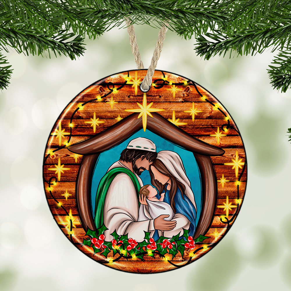 Oh Holy Night Christmas Ornament