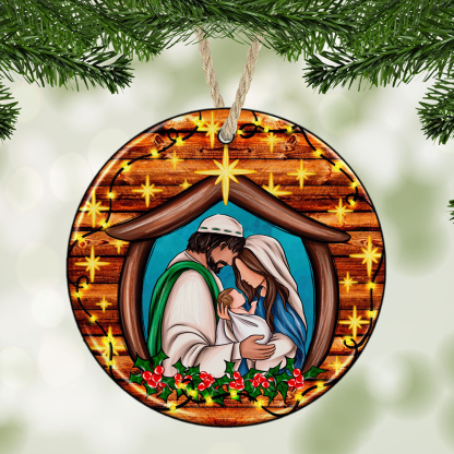 Oh Holy Night Christmas Ornament
