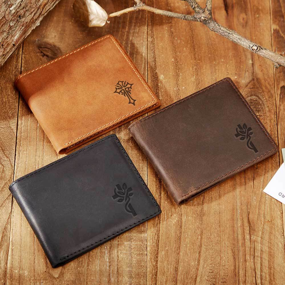 Personalized Leather Wallet
