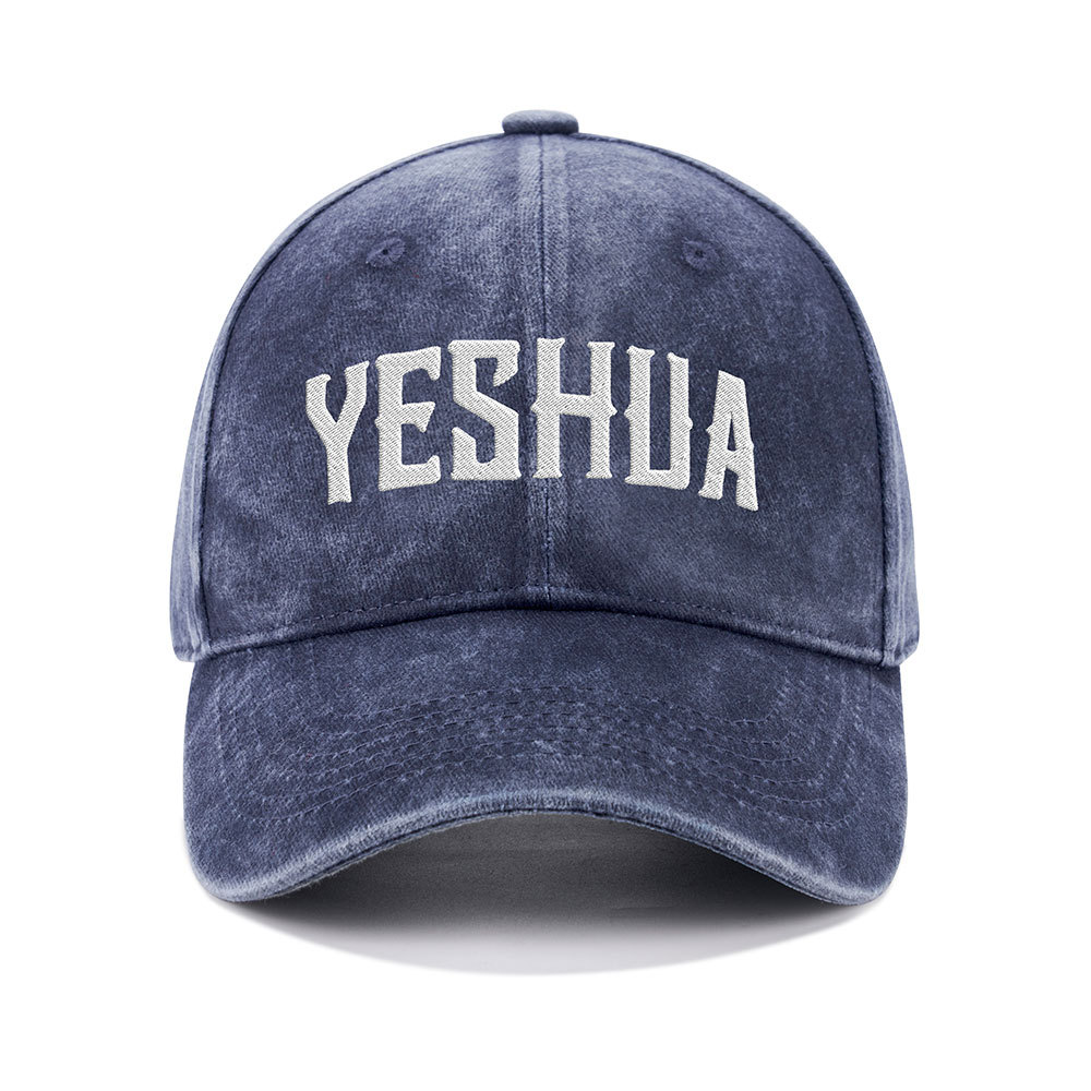 Yeshua Christian Washed Hat
