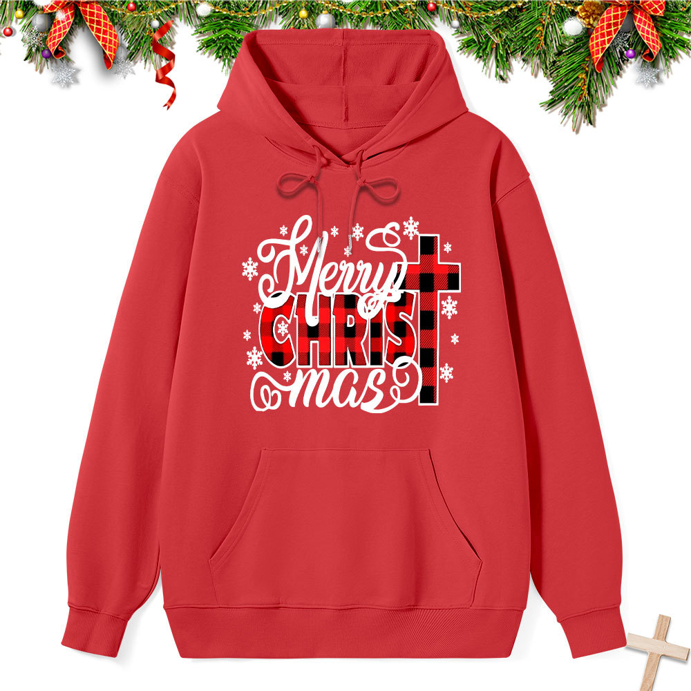 Merry Christ Mas Classic Christian Hoodie