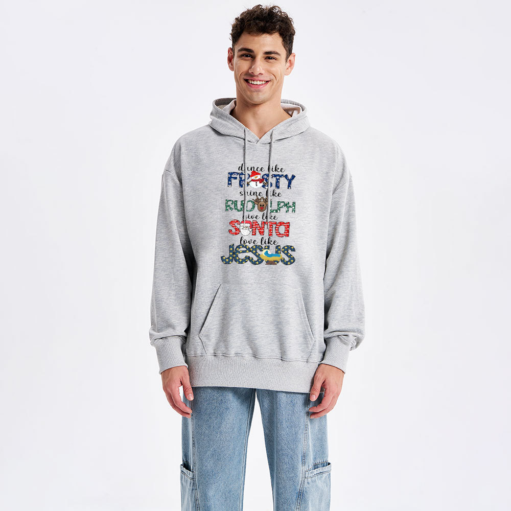 Dance Like Frosty Classic Christian Hoodie