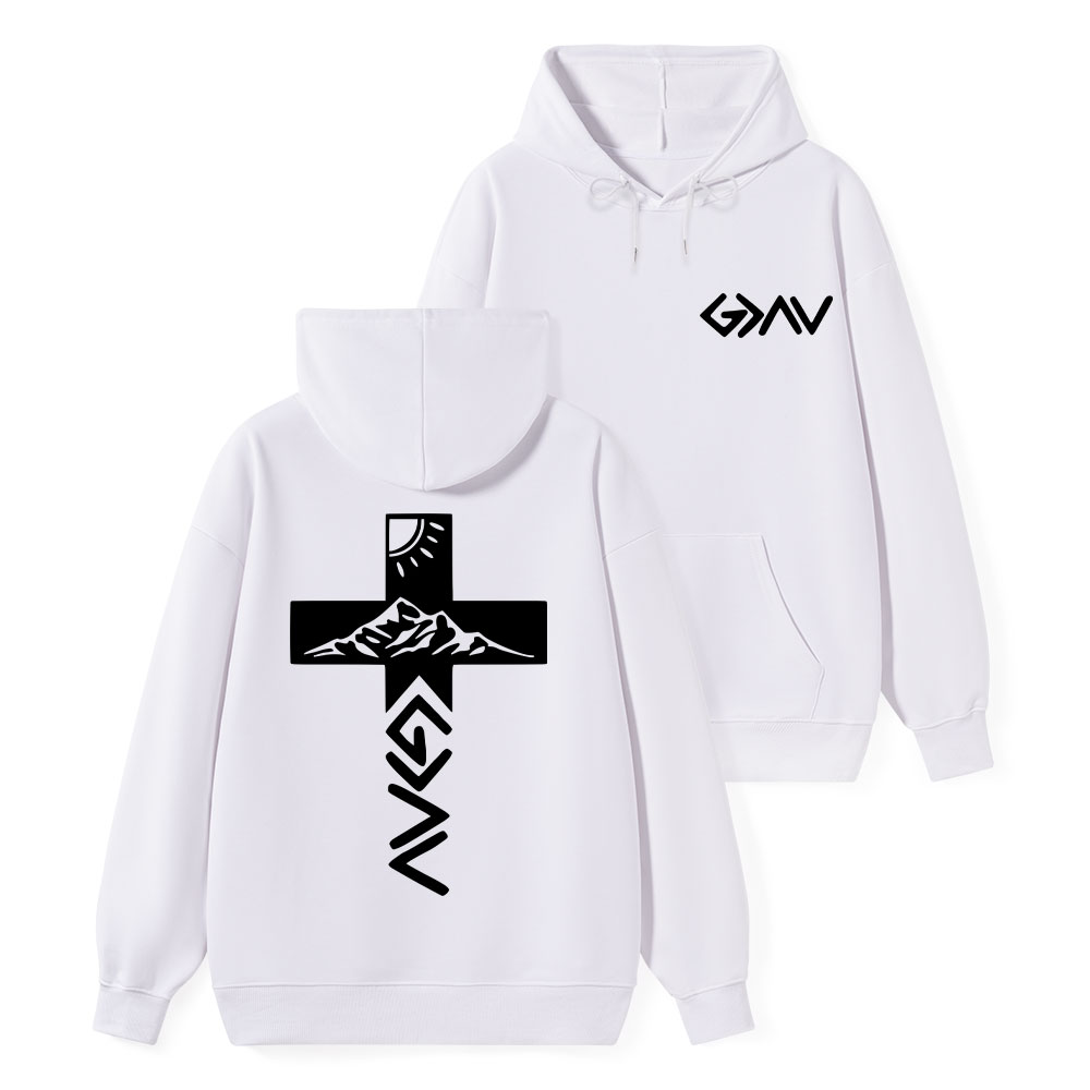 God Is Greater Than The Highs And Lows Classic Christian Hoodie