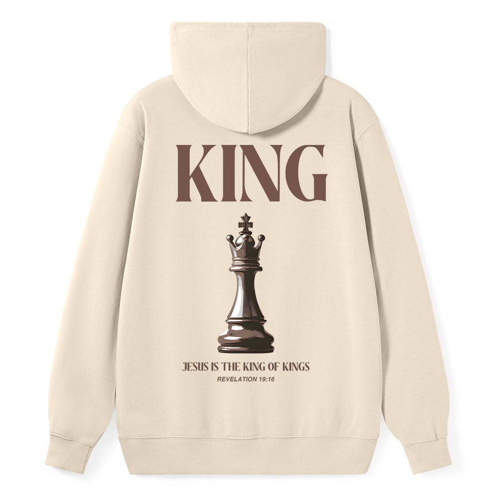 Jesus Is The King Of Kings Classic Christian Hoodie