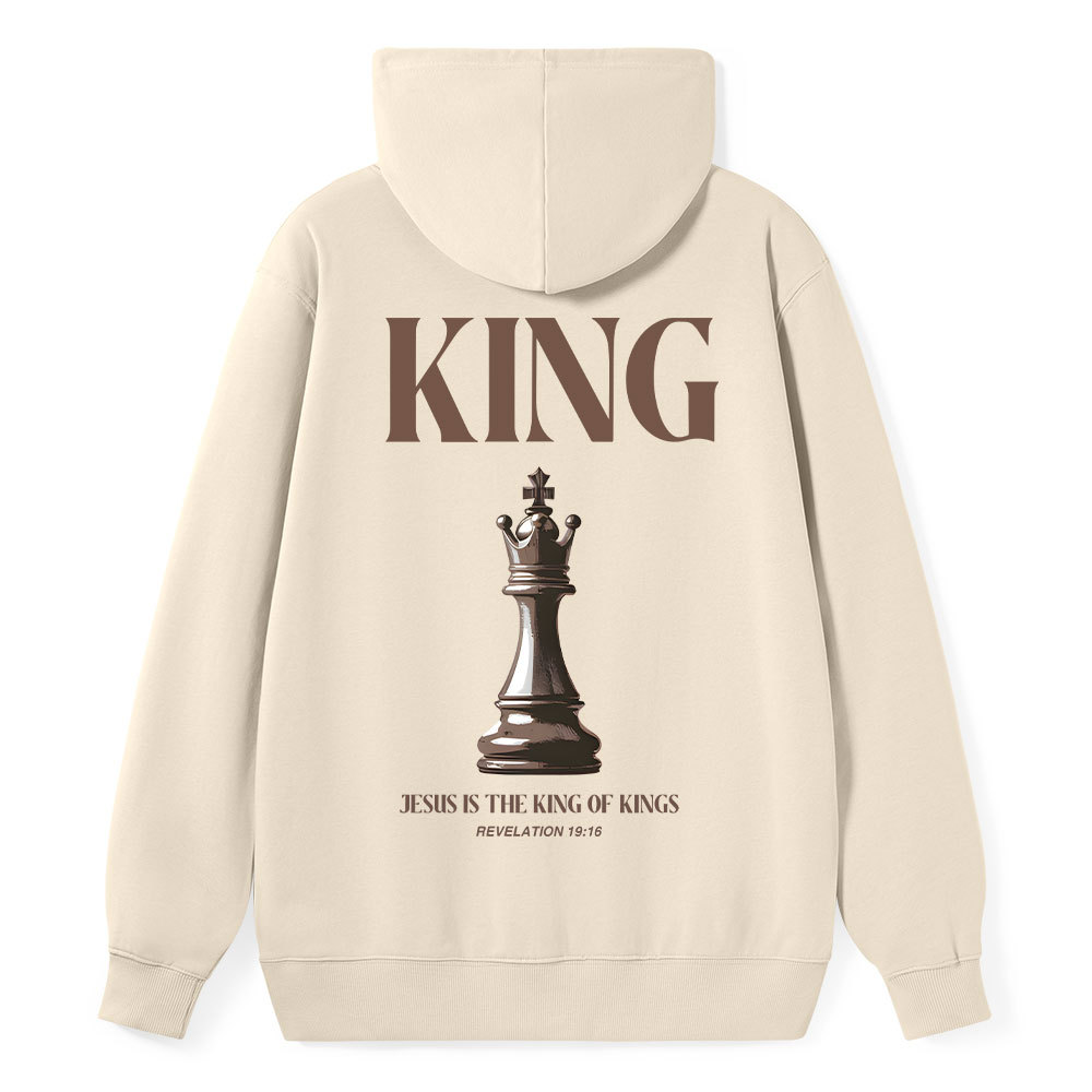 Jesus Is The King Of Kings Classic Christian Hoodie