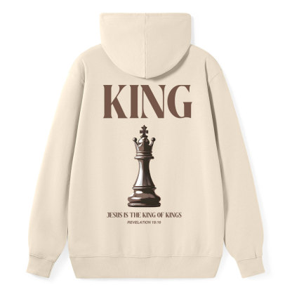 Jesus Is The King Of Kings Classic Christian Hoodie