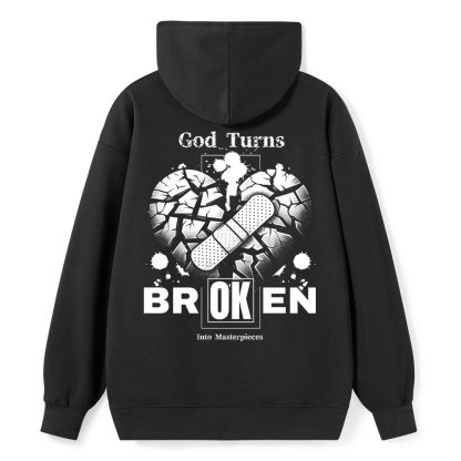 Broken Classic Christian Hoodie