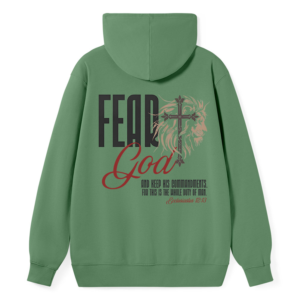 Fead God Classic Christian Hoodie
