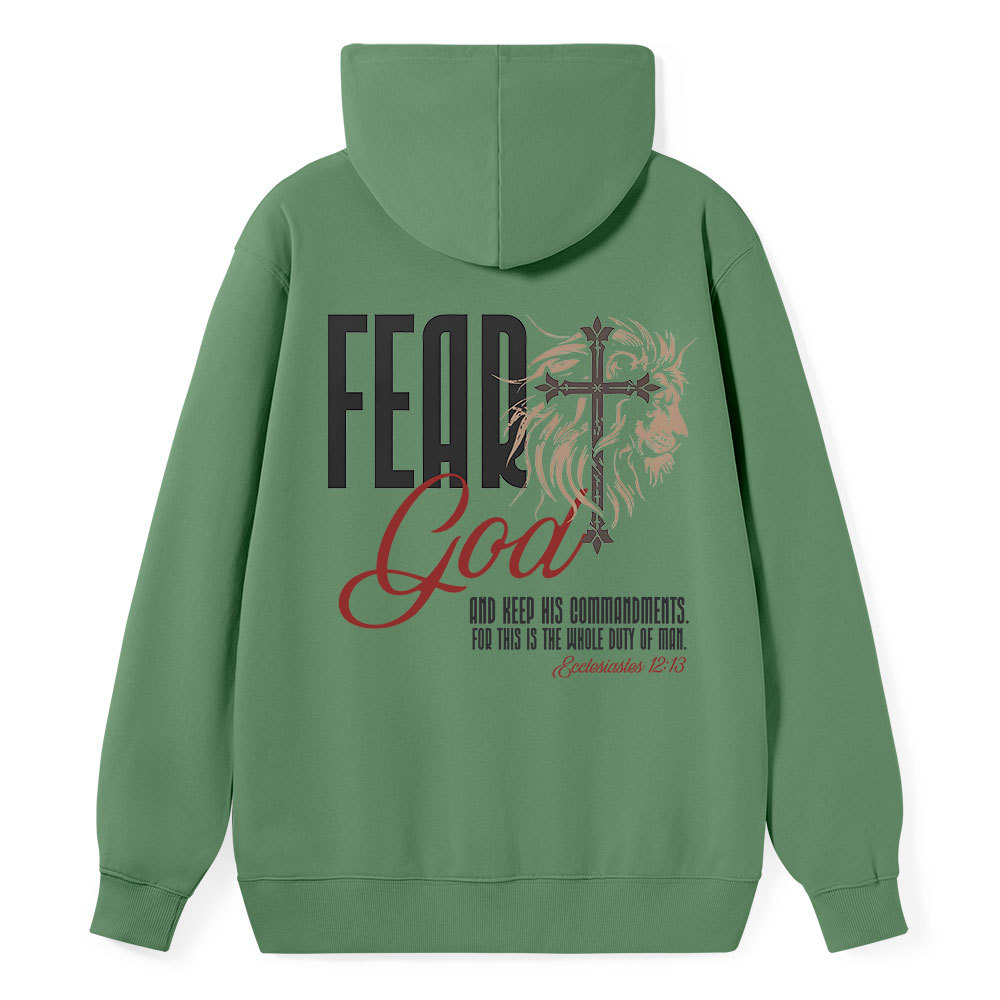 Fead God Classic Christian Hoodie