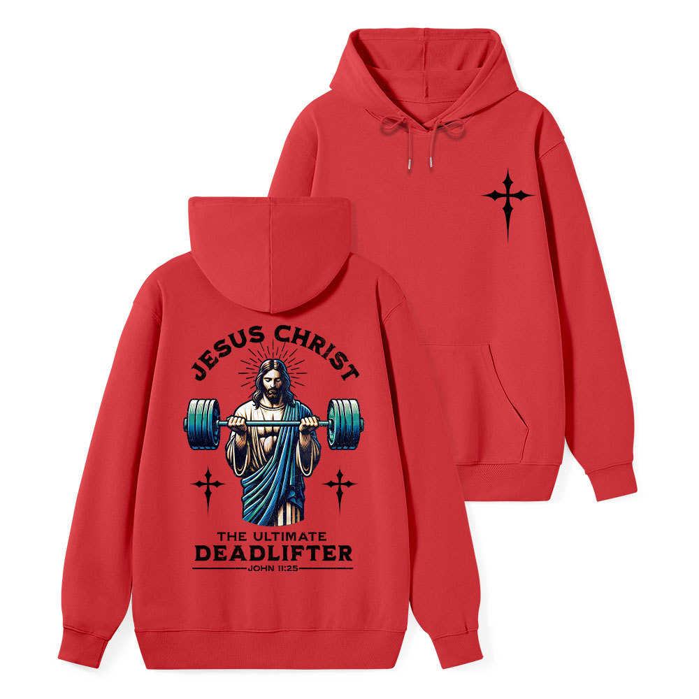 The Ultimate Deadlifter Classic Christian Hoodie
