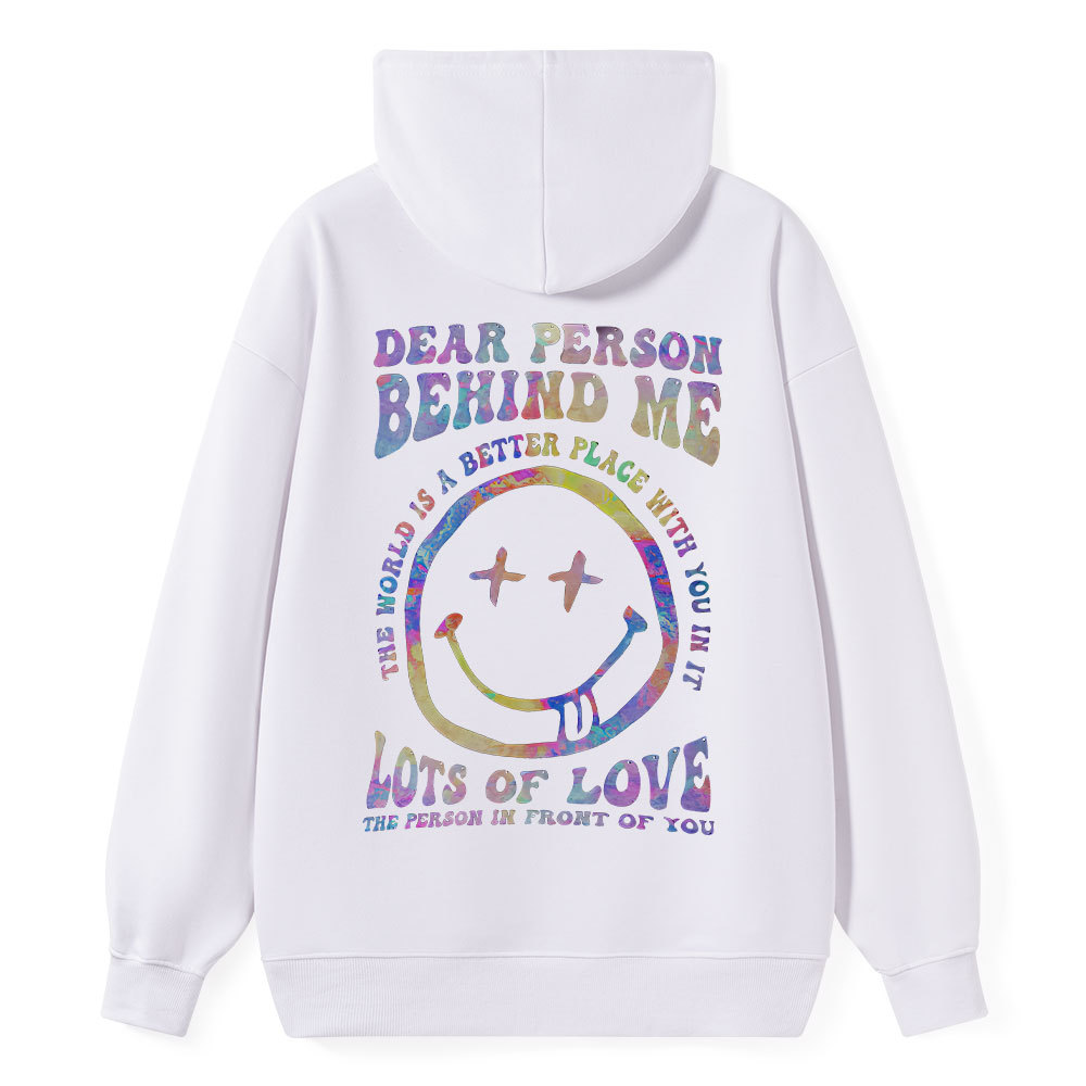 Dear Person Behind Me Classic Christian Hoodie
