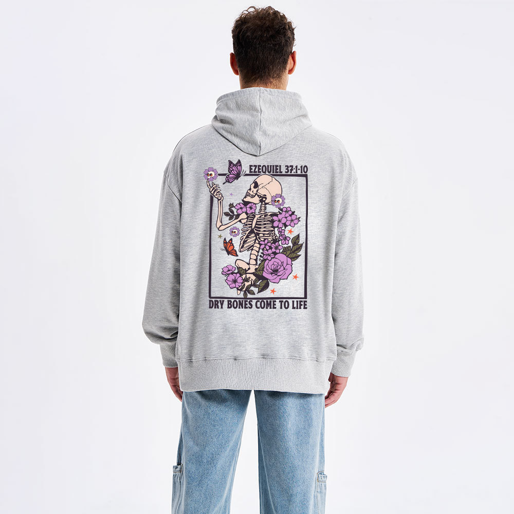 Dry Bones Come To Life Classic Christian Hoodie