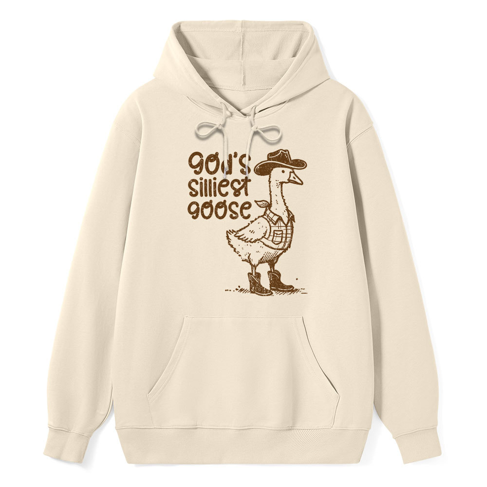 God's Silliest Goose Classic Christian Hoodie