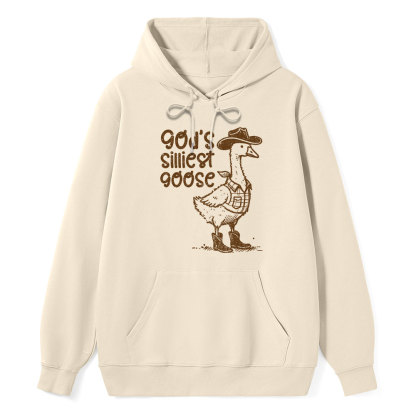 God's Silliest Goose Classic Christian Hoodie