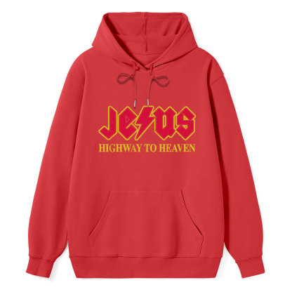 Jesus Highway To Heaven Classic Christian Hoodie