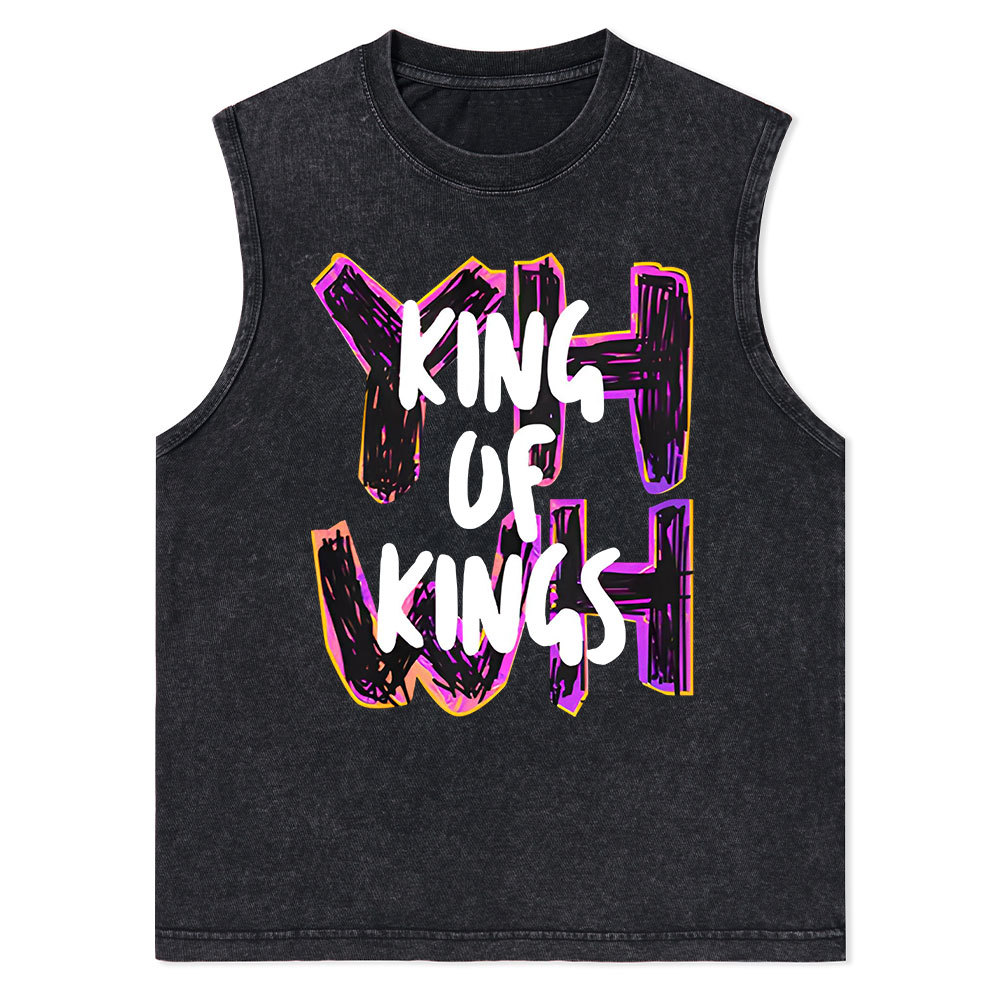 I Am His Christian Washed sleeveless Tee Sale - GuidingCross