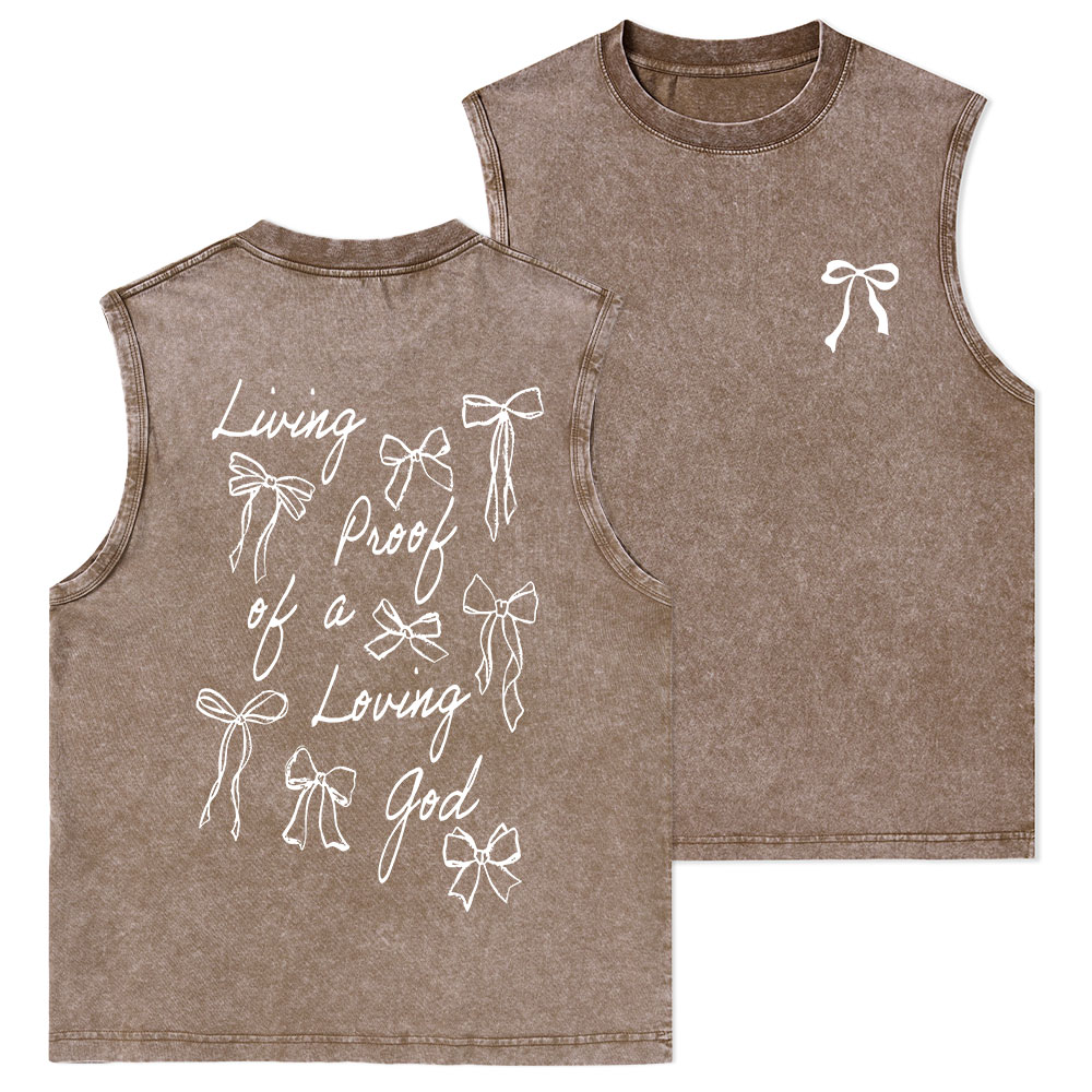 I Am His Christian Washed sleeveless Tee Sale - GuidingCross