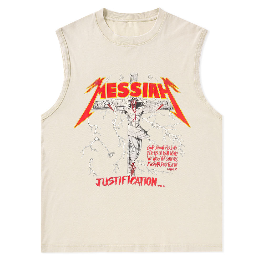 Messiah Christian Washed sleeveless Tee