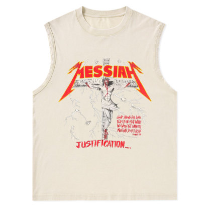 Messiah Christian Washed sleeveless Tee