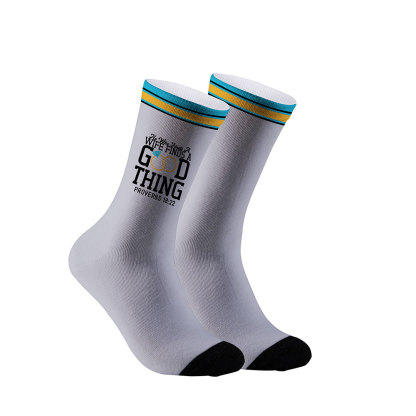 He Who Finds A Wife Finds A Good Christian Socks