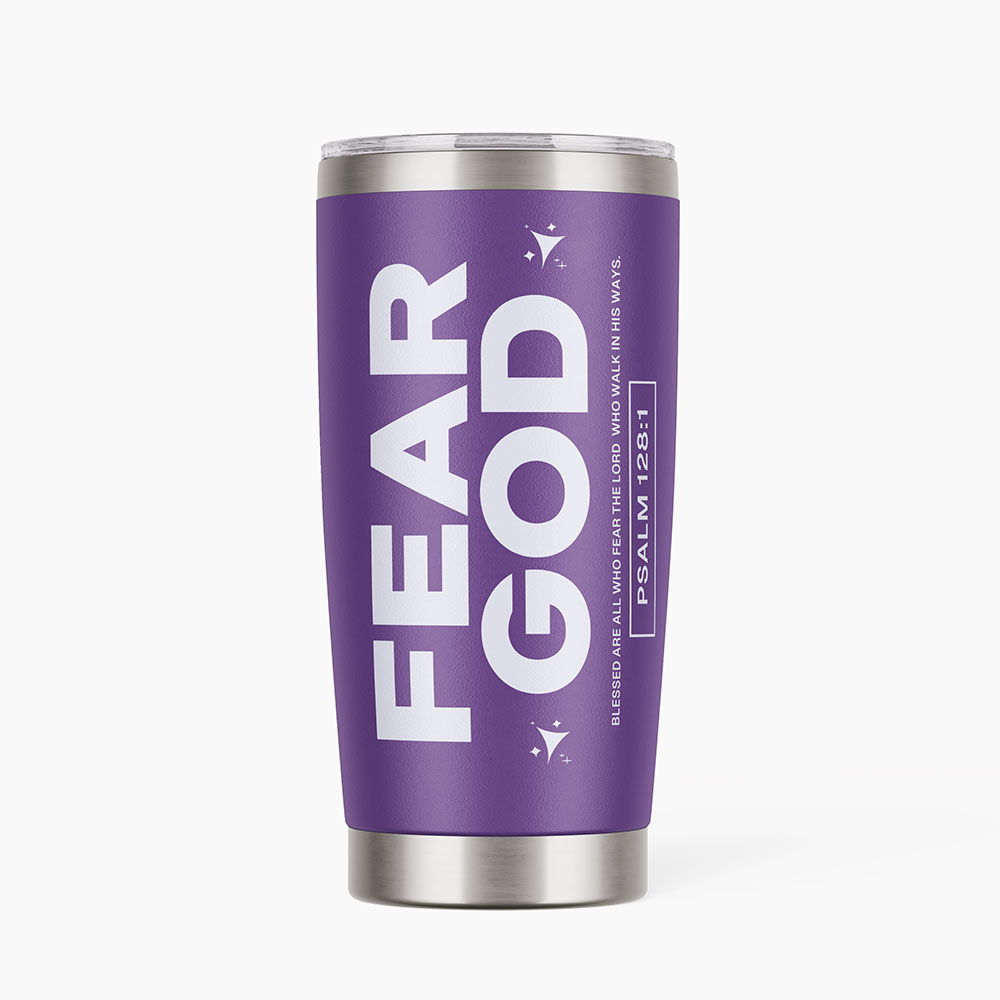 Fear God Christian 20OZ Tumbler