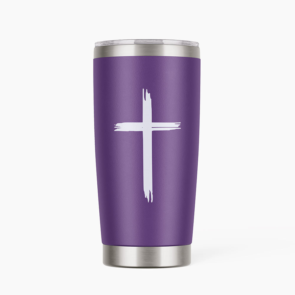 Jesus Died For Me Now I Live Christian 20OZ Tumbler