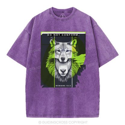 Do Not Conform Christian Washed T-Shirt