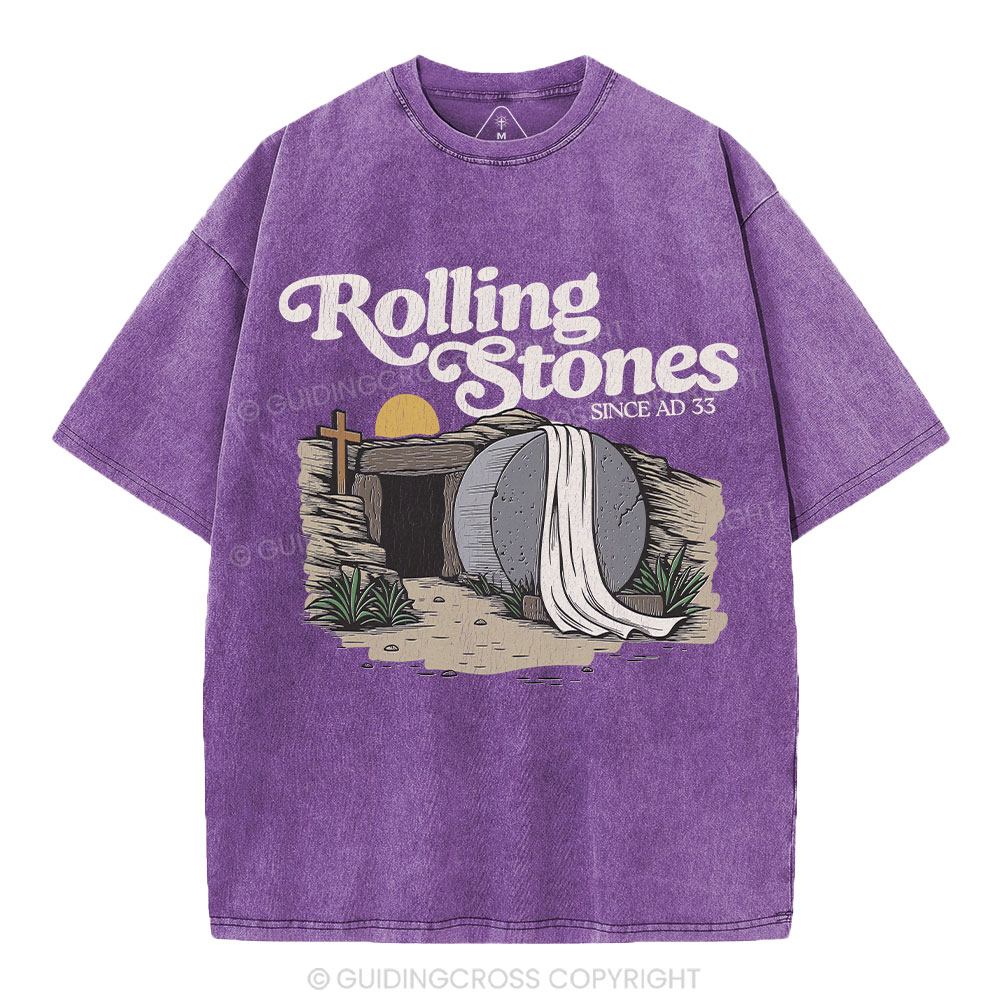 Rolling Stone Christian Washed T-Shirt