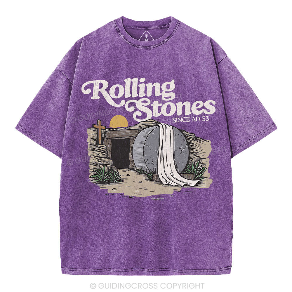 Rolling Stone Christian Washed T-Shirt