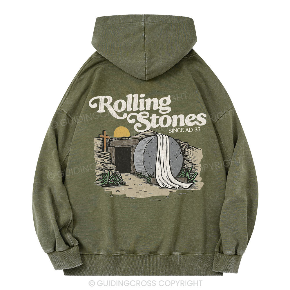 Rolling Stone Christian Washed Hoodie