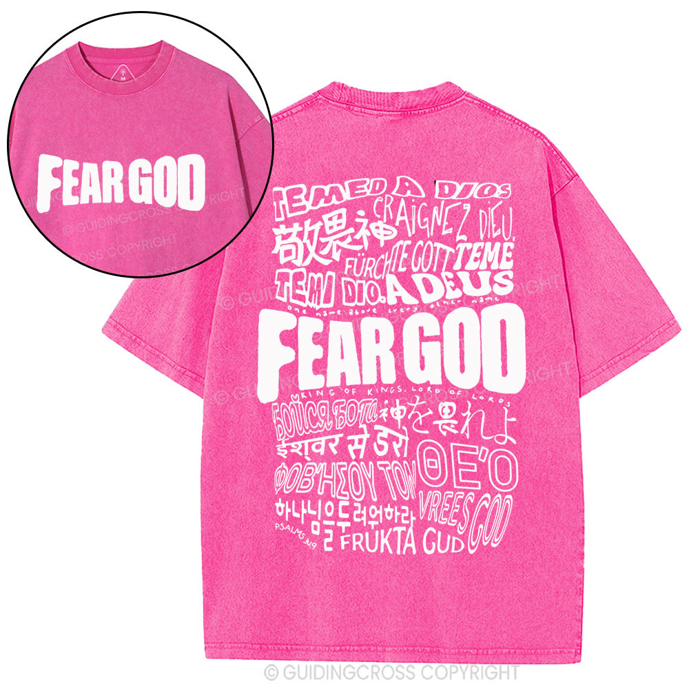 Fear god Christian Washed T-Shirt