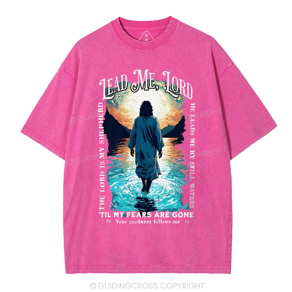 Lead Me Lord Christian Washed T-Shirt