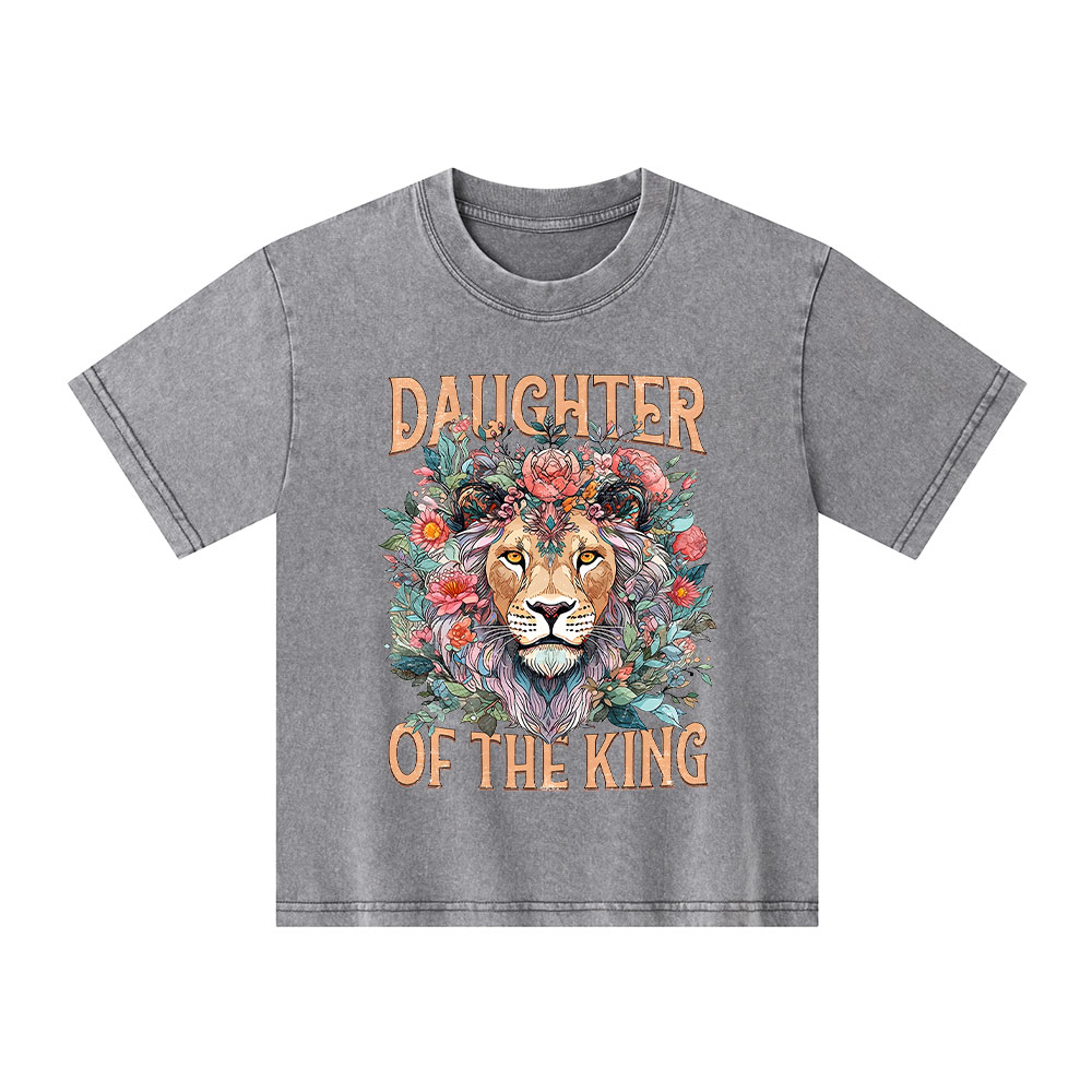 Daughter Of The King Kid Washed T-Shirt
