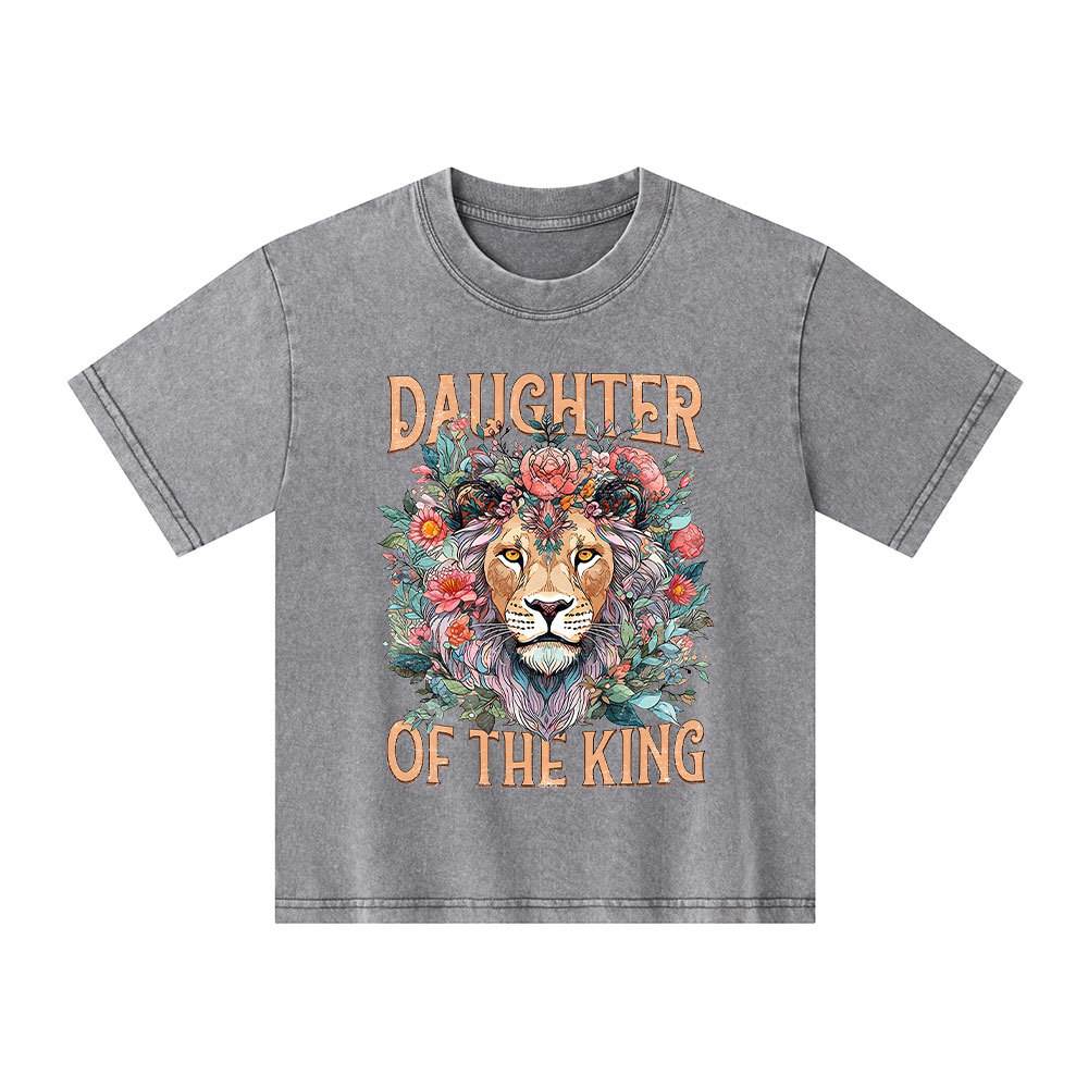 Daughter Of The King Kid Washed T-Shirt