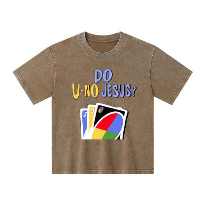 Do U-NO Jesus Kid Washed T-Shirt