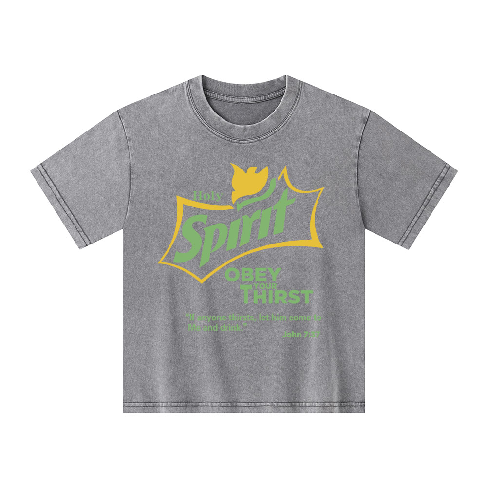 Holy Spirit Kid Washed T-Shirt