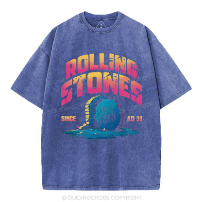 Rolling Stone Trend Christian Washed T-Shirt